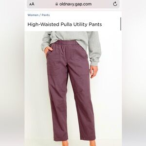 Old Navy High-Waisted Pulla Utility Pants